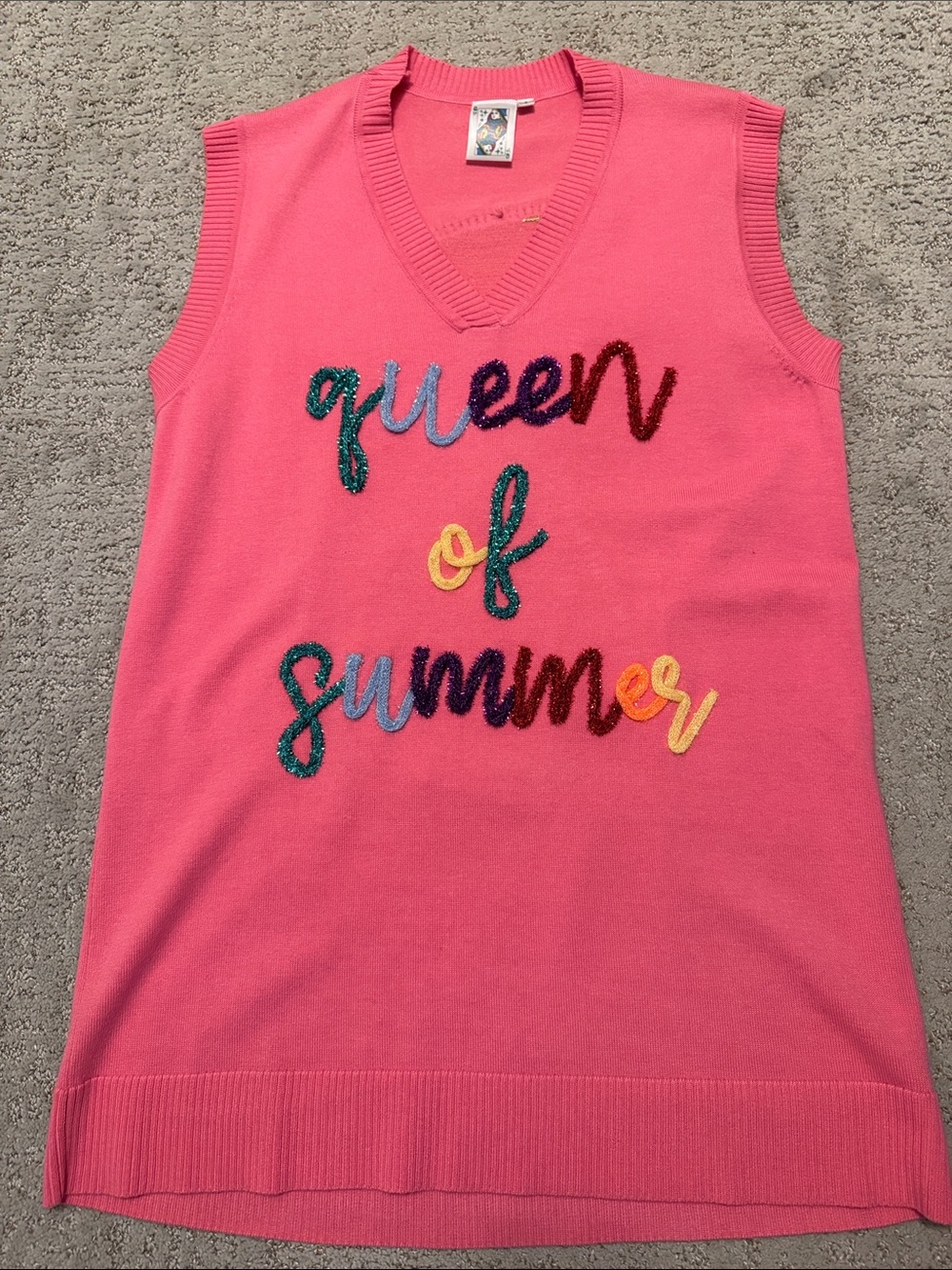 Queen of Sparkles Knit Dress